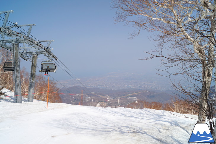 サッポロテイネ 現在積雪 215cm。山麓まで思いっきり滑れます！